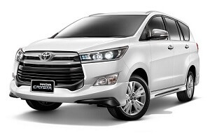 Innova Crysta hire for Outstation